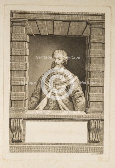 Patriarch Filaret of Moscow (Fyodor Nikitich Romanov) (1553-1633). Artist: Anonymous  