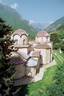 Patriarchate of Pec, Kosovo. Creator: Vivienne Sharp