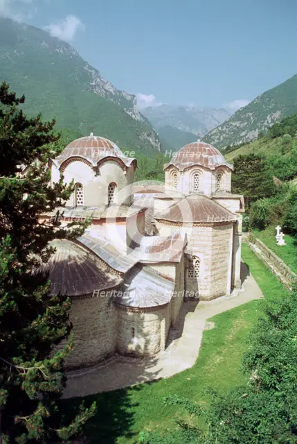 Patriarchate of Pec, Kosovo. Creator: Vivienne Sharp.