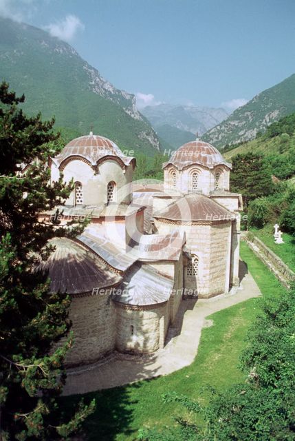 Patriarchate of Pec, Kosovo. Creator: Vivienne Sharp.