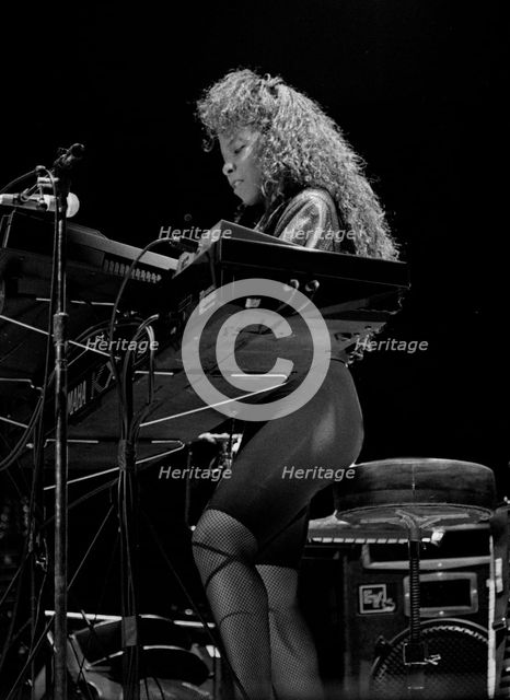 Patrice Rushen, JVC Capital Jazz Festival, Royal Festival Hall, London, July 1988.  Artist: Brian O'Connor.