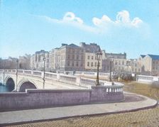 Patrick's Bridge showing Father Mathew's Statue c1910. Creator: Unknown
