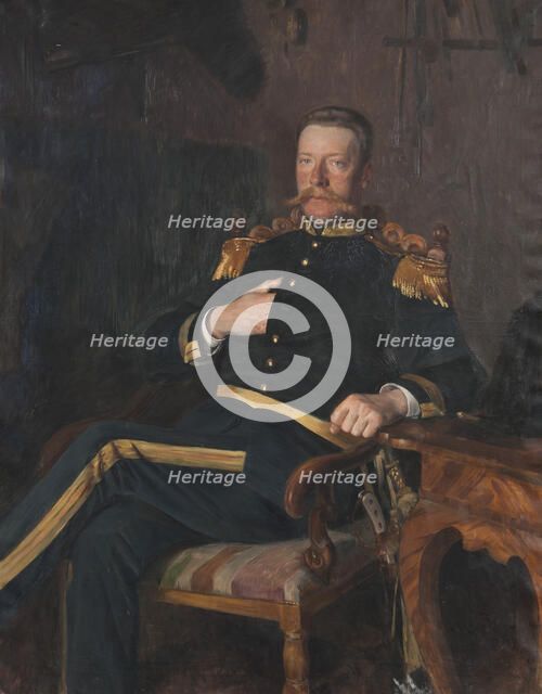 Patrick Baron Seton (1849-1911), born in Scotland, active in Sweden and Scotland..., 1891. Creator: Ivar Nyberg.