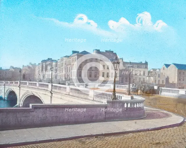 'Patrick's Bridge showing Father Mathew's Statue', c1910. Creator: Unknown.