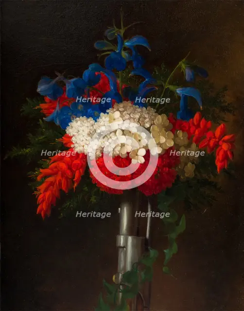 Patriotic Bouquet, 1861. Creator: George Henry Hall.