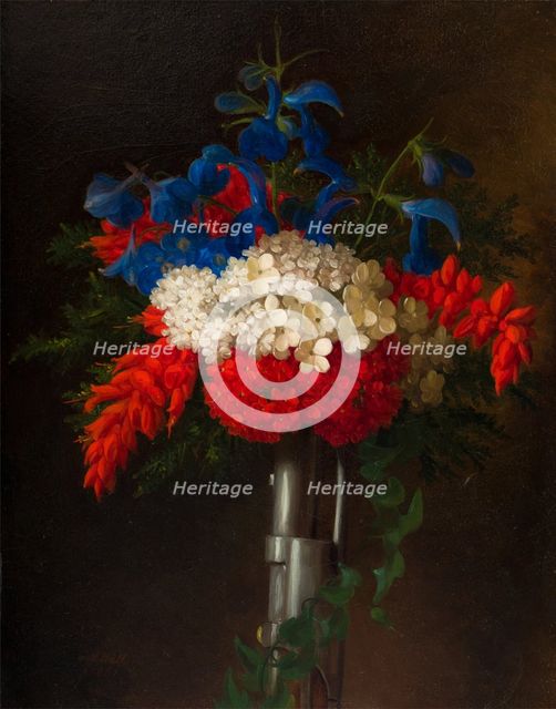 Patriotic Bouquet, 1861. Creator: George Henry Hall.