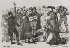 Patriotic donations and offerings by the Spaniards, War of Roussillon, (1793-1795), 1851. Creator: Unknown