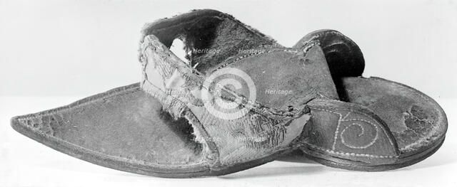 Patten (Overshoe), England, 1700/50. Creator: Unknown.