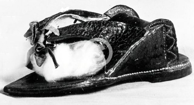 Patten (Overshoe), England, 1801/25. Creator: Unknown.