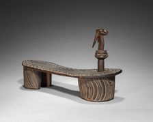 Patten-type Shoe, c 1800s. Creator: Unknown