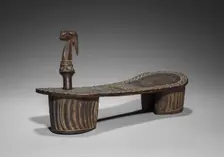 Patten-type Shoe, c 1800s. Creator: Unknown