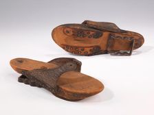 Pattens, American, late 18th century. Creator: Unknown