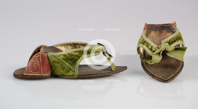 Pattens, British, early 18th century. Creator: Unknown.