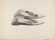 Pattens, c. 1936. Creator: Edward L Loper