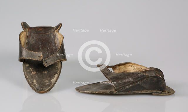 Pattens, European, 1750-89. Creator: Unknown.