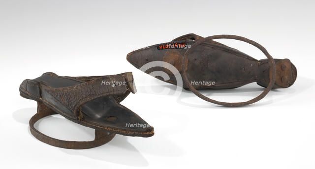 Pattens, European, 18th century. Creator: Unknown.