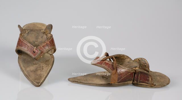 Pattens, European, early 18th century. Creator: Unknown.