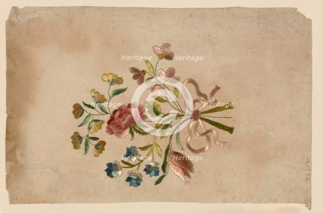Pattern, Uzbekistan, 18th century. Creator: Unknown.