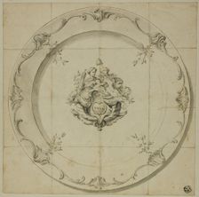 Pattern for China Plates (Utica), n.d. Creator: George Knapton