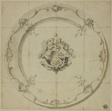 Pattern for China Plates (Utica), n.d. Creator: George Knapton