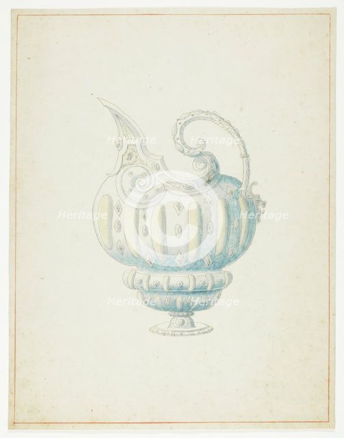 Pattern for Ewer, n.d. Creator: Giuseppe Grisoni.