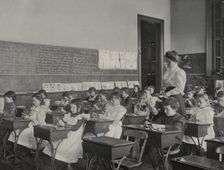 Pattern making, 1900. Creator: Frances Benjamin Johnston