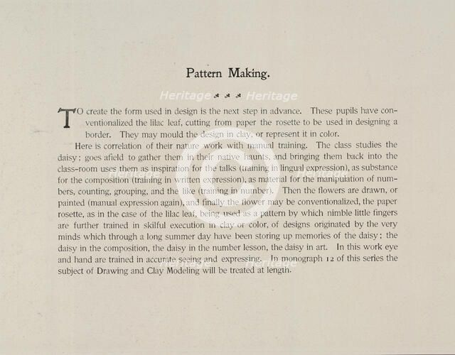 Pattern making, 1900. Creator: Frances Benjamin Johnston.