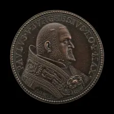 Paul V (Camillo Borghese, 1552-1621), Pope 1605 [obverse], 1619. Creator: Giacomo Antonio Moro