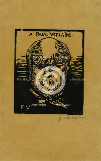 Paul Verlaine (1844-1896), 1891.