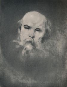 Paul Verlaine c.1891, (1946). Artist: Eugene Carriere