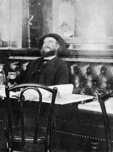 Paul Verlaine, French poet, 1891