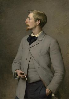 Paul Wayland Bartlett, c. 1890. Creator: Charles Sprague Pearce