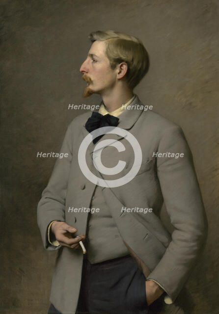 Paul Wayland Bartlett, c. 1890. Creator: Charles Sprague Pearce.