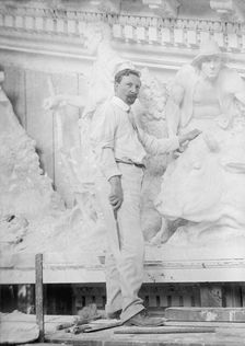 Paul Wayland Bartlett - Sculptor, 1916. Creator: Harris & Ewing