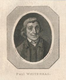Paul Whitehead c1800. Creator: Thomas Rothwell