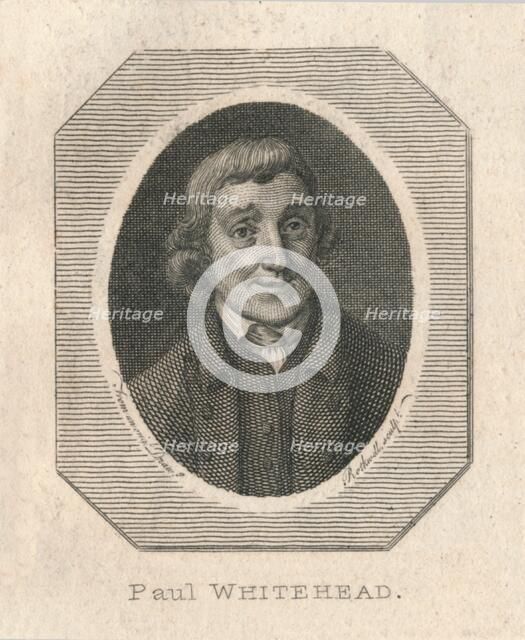'Paul Whitehead', c1800. Creator: Thomas Rothwell.