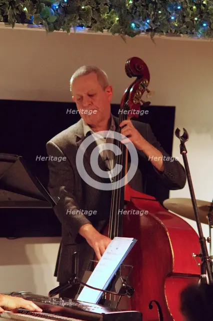 Paul Whitten, Paul Higgs Quartet, East Grinstead Jazz Club, Chequer Mead Theatre, West Sussex, 2025. Creator: Brian O'Connor.