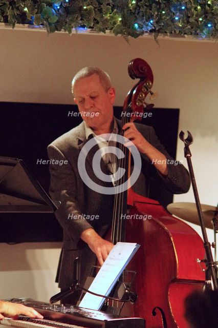 Paul Whitten, Paul Higgs Quartet, East Grinstead Jazz Club, Chequer Mead Theatre, West Sussex, 2025. Creator: Brian O'Connor.