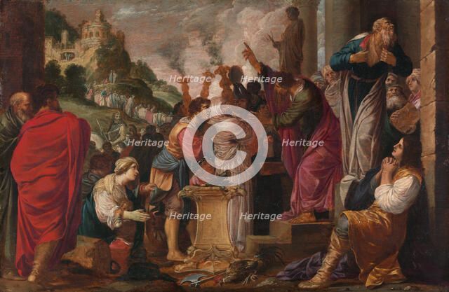 Paul and Barnabas at Lystra. Creator: Jacob Symonsz. Pynas.