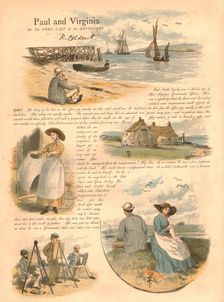 Paul and Virginia or the very Last of the Smugglers 1886. Creator: Randolph Caldecott