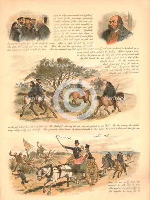 'Paul and Virginia or the very Last of the Smugglers', 1886.  Creator: Randolph Caldecott.