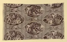 Paul and Virginie Furnishing Fabric, France, after 1818. Creator: Oberkampf Manufactory