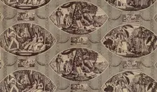 Paul and Virginie Furnishing Fabric, France, after 1818. Creator: Oberkampf Manufactory