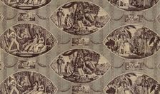 Paul and Virginie Furnishing Fabric, France, after 1818. Creator: Oberkampf Manufactory