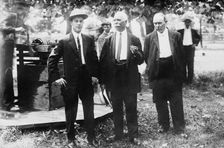 Paul Beattie; Sgt. Wren; Magistrate Jacobs, between c1910 and c1915. Creator: Bain News Service