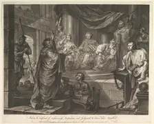 Paul Before Felix, February 5, 1752. Creator: William Hogarth