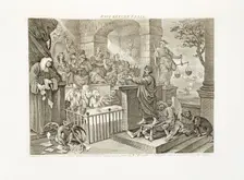 Paul before Felix, Plate I, 1751. Creator: William Hogarth