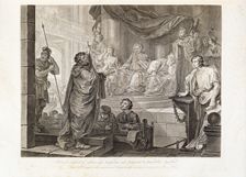 Paul before Felix, Plate II, 1752. Creator: William Hogarth