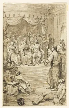 Paul Before Festus and Agrippa, n.d. Creator: Charles Reuben Ryley