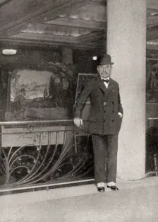 Paul Bourget, French novelist and critic, 1928